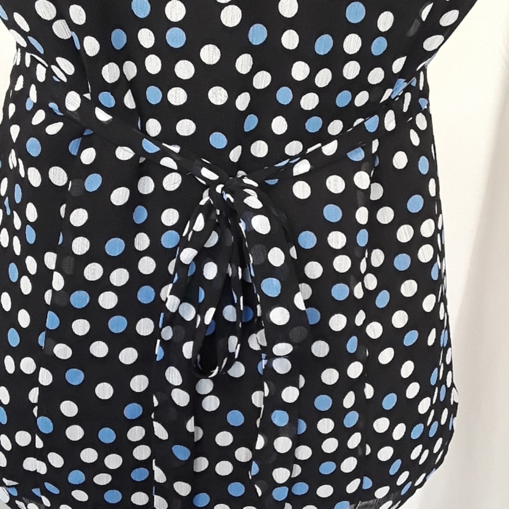 STYLE & CO Ruffled Button Down Blouse - Picture 5 of 6